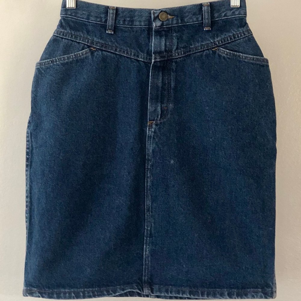 Vintage Wrangler Denim Miniskirt